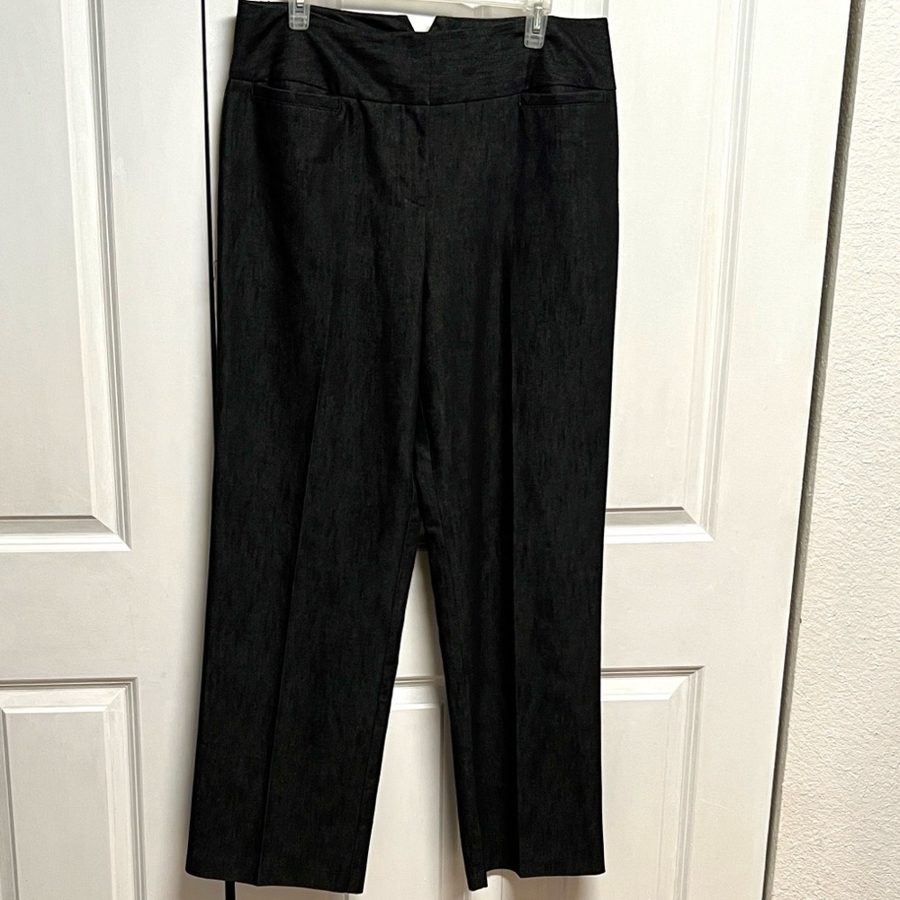 Cato Black Straight-Leg Women's Pants Size 12